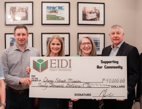 Eidi Properties Fulfills $90,000 Pledge to Cherry Street Mission for Window Replacement Project